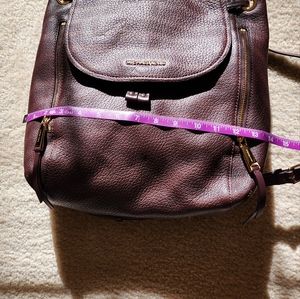 Michael Kor's Large Leather Backpack.